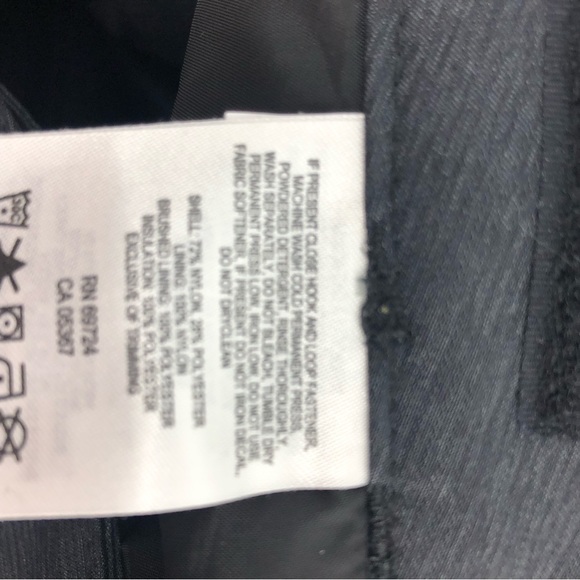 Columbia Insulated Omni-Tech Ski Snow Pants Charcoal Gray Size Medium - Picture 7 of 9